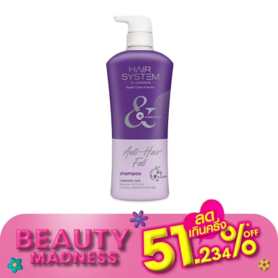 Hair System by Watsons แฮร์ ซิสเตม บาย วัตสัน แอนตี้-แฮร์ ฟอล แชมพู 500มล.
