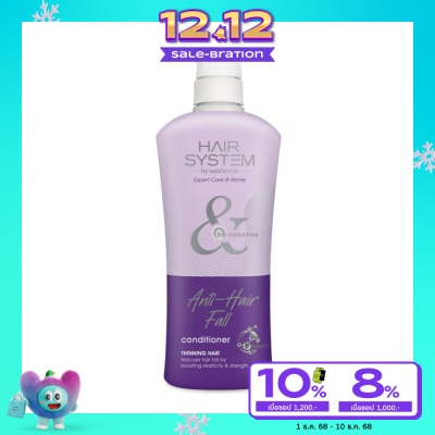 Hair System by Watsons Hair System By Watsons Anti-Hair Fall Conditioner 500ml.