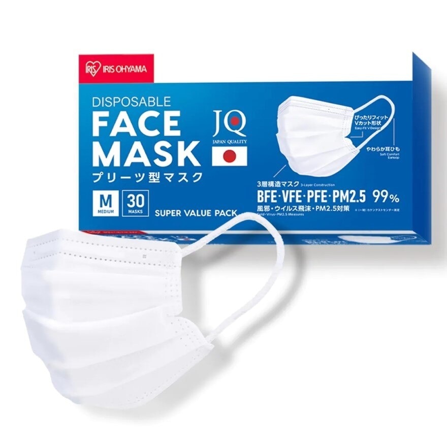 IRIS OHYAMA Face Mask Size M 30 Pcs/Box