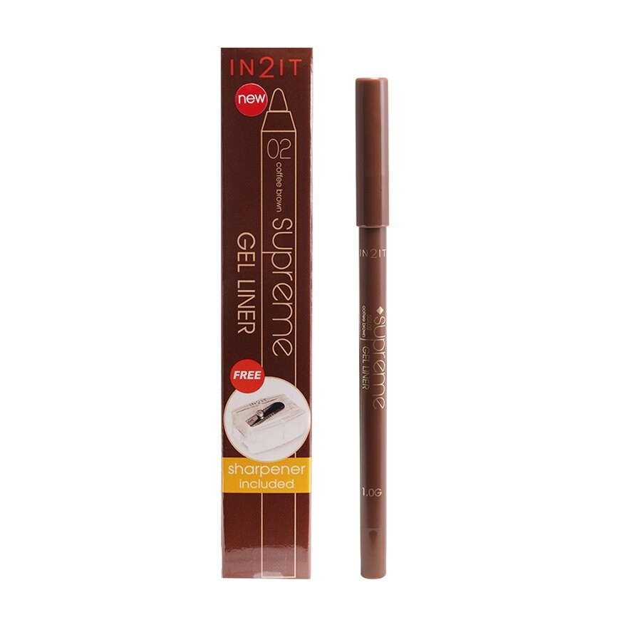 In2it Supreme Gel Liner 1g. 02 Coffee Brown