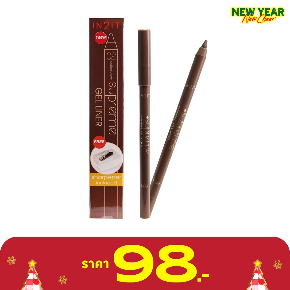 In2it Supreme Gel Liner 1g. 02 Coffee Brown