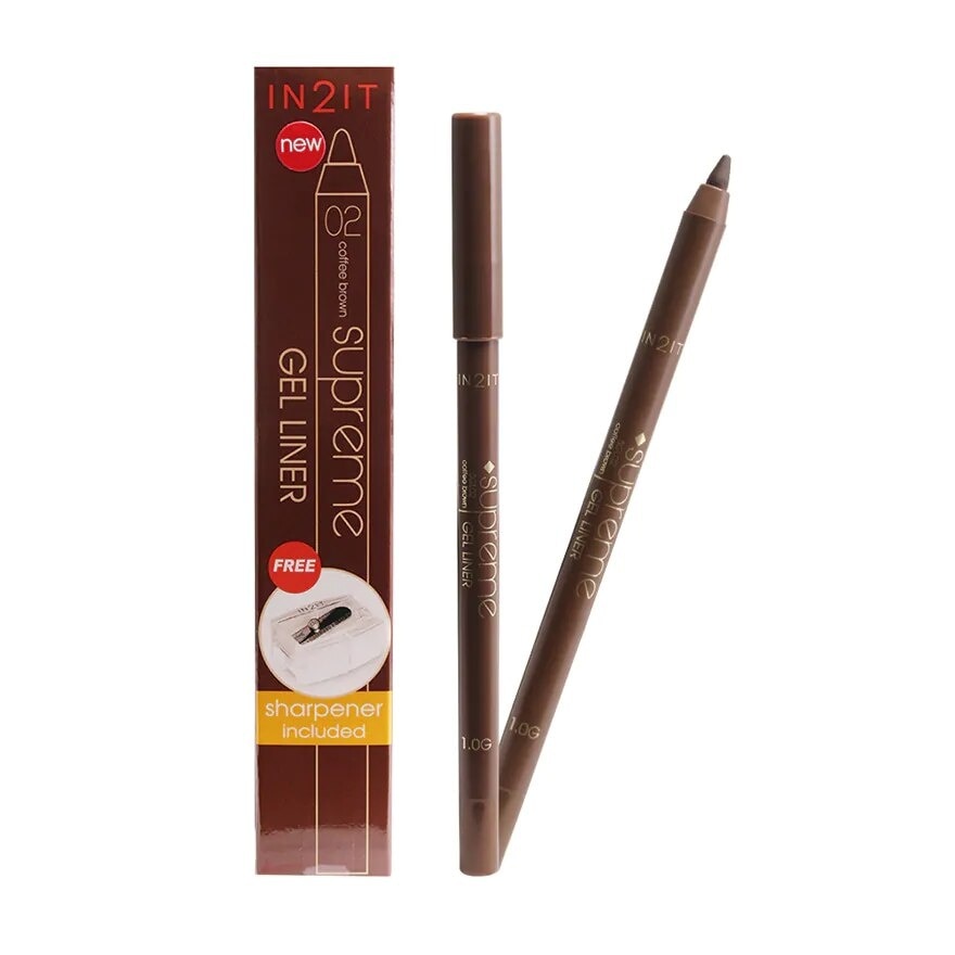 In2it Supreme Gel Liner 1g. 02 Coffee Brown