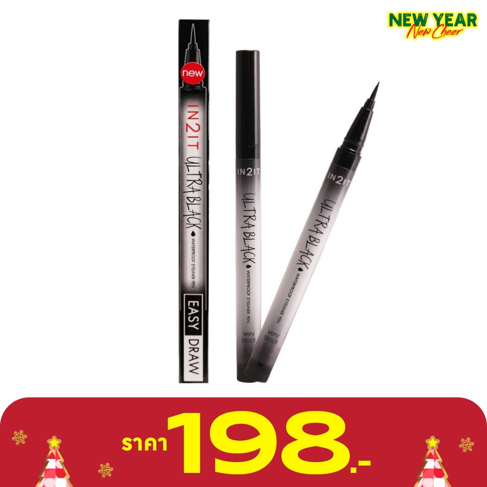 In 2 It In2it Ultrablack Eyeliner Pen 0.7g 01