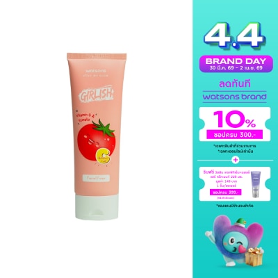 WATSONS - วัตสัน เกิร์ลลิช วิตามิน ซี แอนด์ โทเมโท เฟเชียล โฟม 100มล.