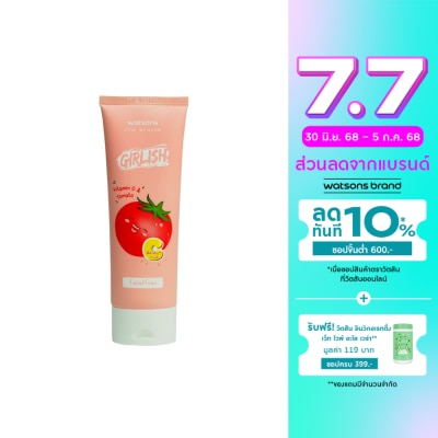 Watsons Watsons Girlish Vitamin C  Tomato Facial Foam 100ml.