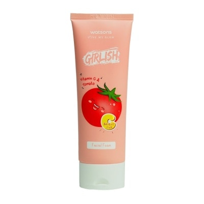 Watsons Watsons Girlish Vitamin C  Tomato Facial Foam 100ml.