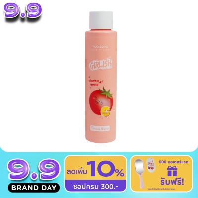 WATSONS - วัตสัน เกิร์ลลิช วิตามิน ซี แอนด์ โทเมโท เอสเซ้นส์ วอเตอร์ 100มล. image