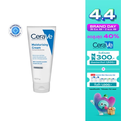 Cerave - เซราวี มอยส์เจอไรซิ่ง ครีม 177 มล.