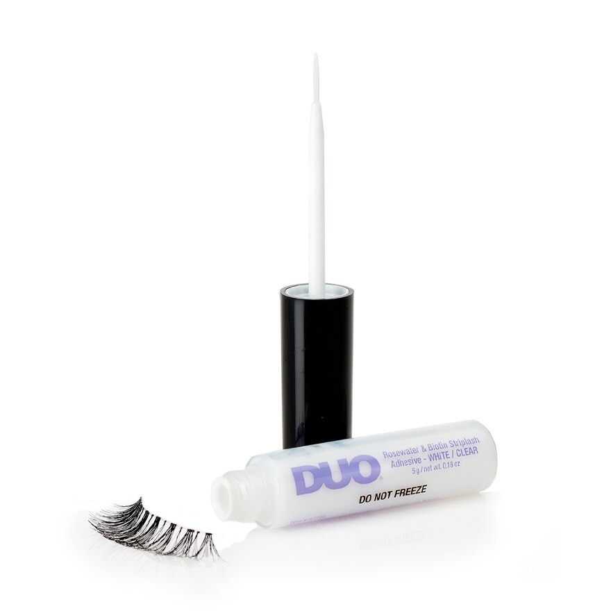 DUO Rosewater & Biotin Striplash Adhesive 5g. #White Clear