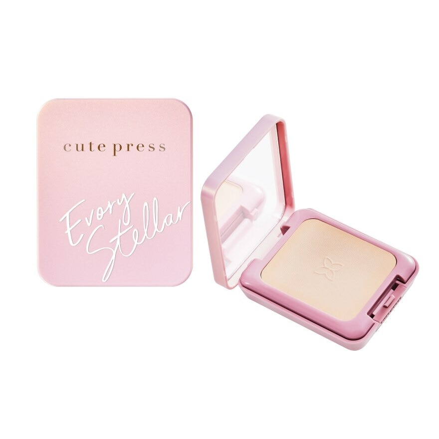 Cute Press Evory Stellar Oil Control Foundation Powder SPF30 PA+++ 12g. B1