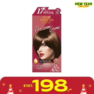 Hair System by Watsons แฮร์ ซิสเตม บาย วัตสัน พรีซิชั่น ครีม 08 ช็อกโกแลต บราวน์.