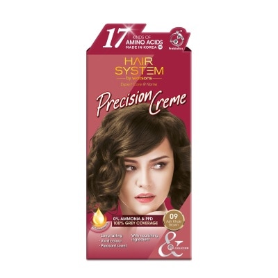 Hair System by Watsons Hair System by Watsons Precision Creme 09 Ash Khaki Brown.