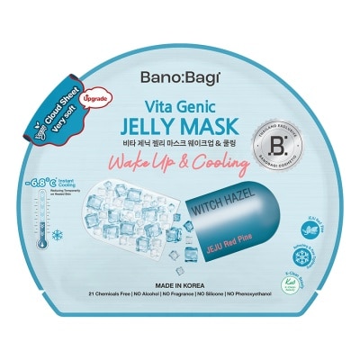 Banobagi บาโนบากิ ไวต้า จีนิค เจลลี่ มาส์ก เวคอัพ แอนด์ คูลลิ่ง 1 แผ่น