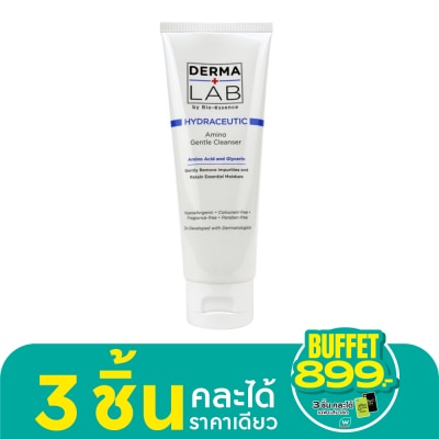 Derma Lab เดอร์มา แลป บาย ไบโอ-เอสเซ้นซ์ ไฮดร้าซูติก อะมิโน เจนเทิล คลีนเซอร์ 100 กรัม