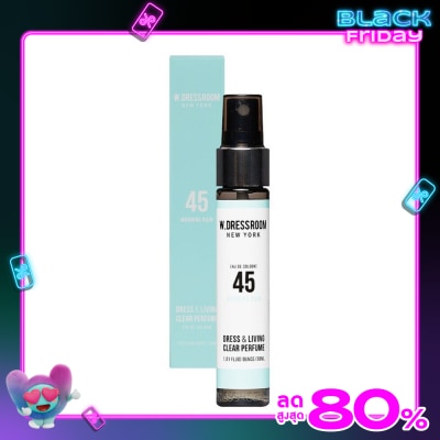W.Dressroom ดับเบิลยูเดรสรูม เดรส แอนด์ ลีฟวิ่ง เคลียร์ เพอร์ฟูม 30มล. 45 มอร์นิ่ง เรน