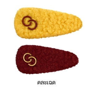 Premium Gentle Colors Pom Pom Cheer Hair Clip 1 Pcs (Mix Color)