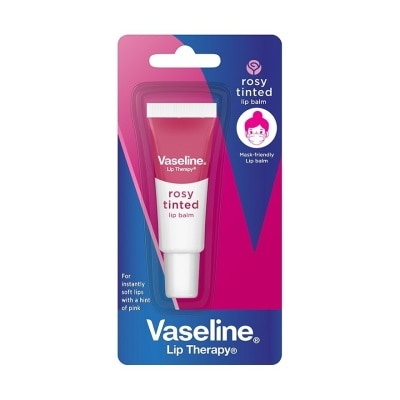 Vaseline วาสลีน ลิป เทอราพี โรซี่ ทินท์ ลิปบาล์ม 10 กรัม