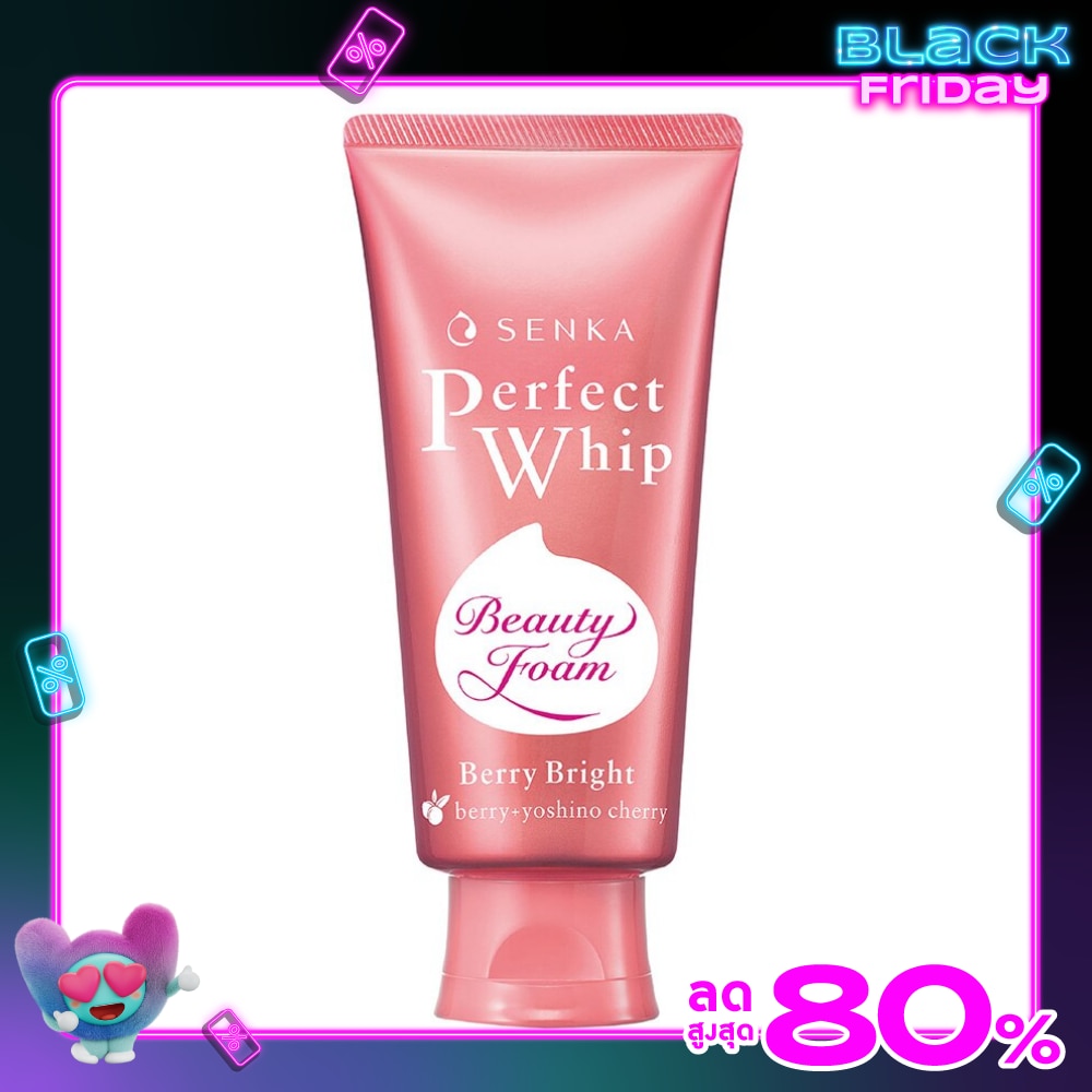 Senka Perfect Whip Berry Bright A 100 G. วิปโฟม ล้างหน้า