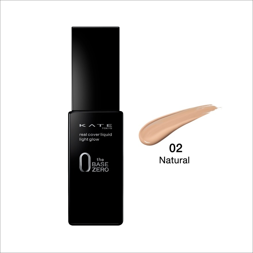 Kate Real Cover Liquid Light Glow Foundation 30ml. 02
