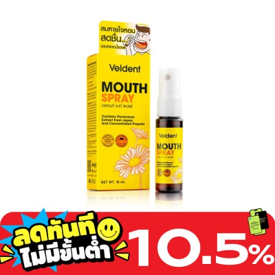 Veldent เวลเดนท์ เมาท์ สเปรย์ สเปรย์ระงับกลิ่นปาก 18 มล. image