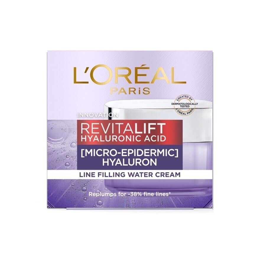 L'Oreal ParisRevitaliftHyaluronicAcidMicro-EpidermicHyaluronLineFillingWater15Ml.