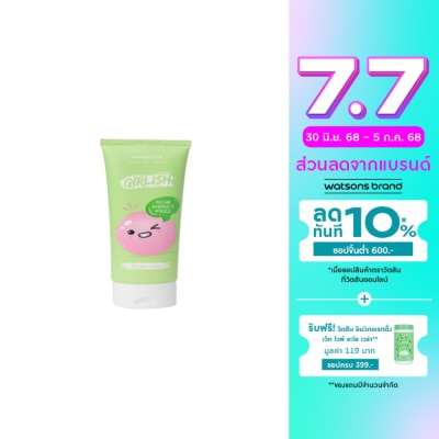 WATSONS วัตสัน เกิร์ลลิช แอคเน่ วอรี่ ฟรี เฟเชี่ยล โฟม 100มล.