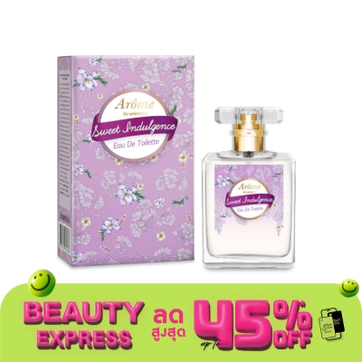 Arome by Watsons อะโรมิ บาย วัตสัน สวีท อินดัลเจนท์ โอ เดอ ทอยเล็ตต์ 45มล.