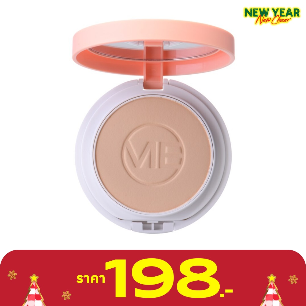 Mistine No App Oil Control Powder SPF25 PA+++ 10g. S2 Natural