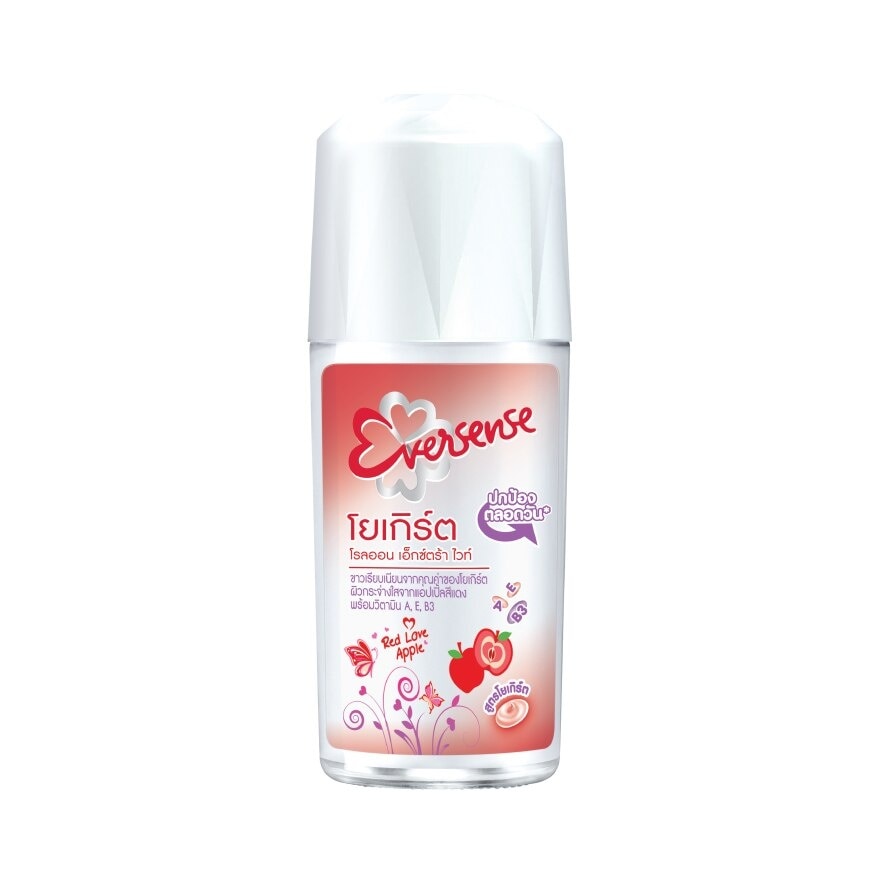 Eversense Roll On Extra White Red Love Apple 45 Ml.