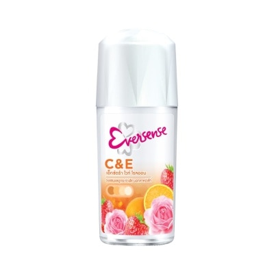 Eversense เอเวอร์เซ้นส์ โรล ออน เอ็กซ์ตร้า ไวท์ ซุปเปอร์ ฟรุ๊ต ซี แอนด์ อี 45 มล.