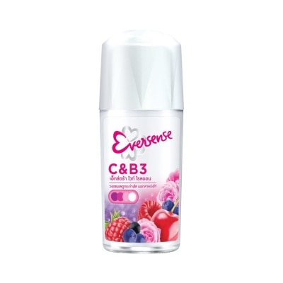 Eversense เอเวอร์เซ้นส์ โรล ออน เอ็กซ์ตร้า ไวท์ ซุปเปอร์ ฟรุต ซี แอนด์ บี3 45 มล.