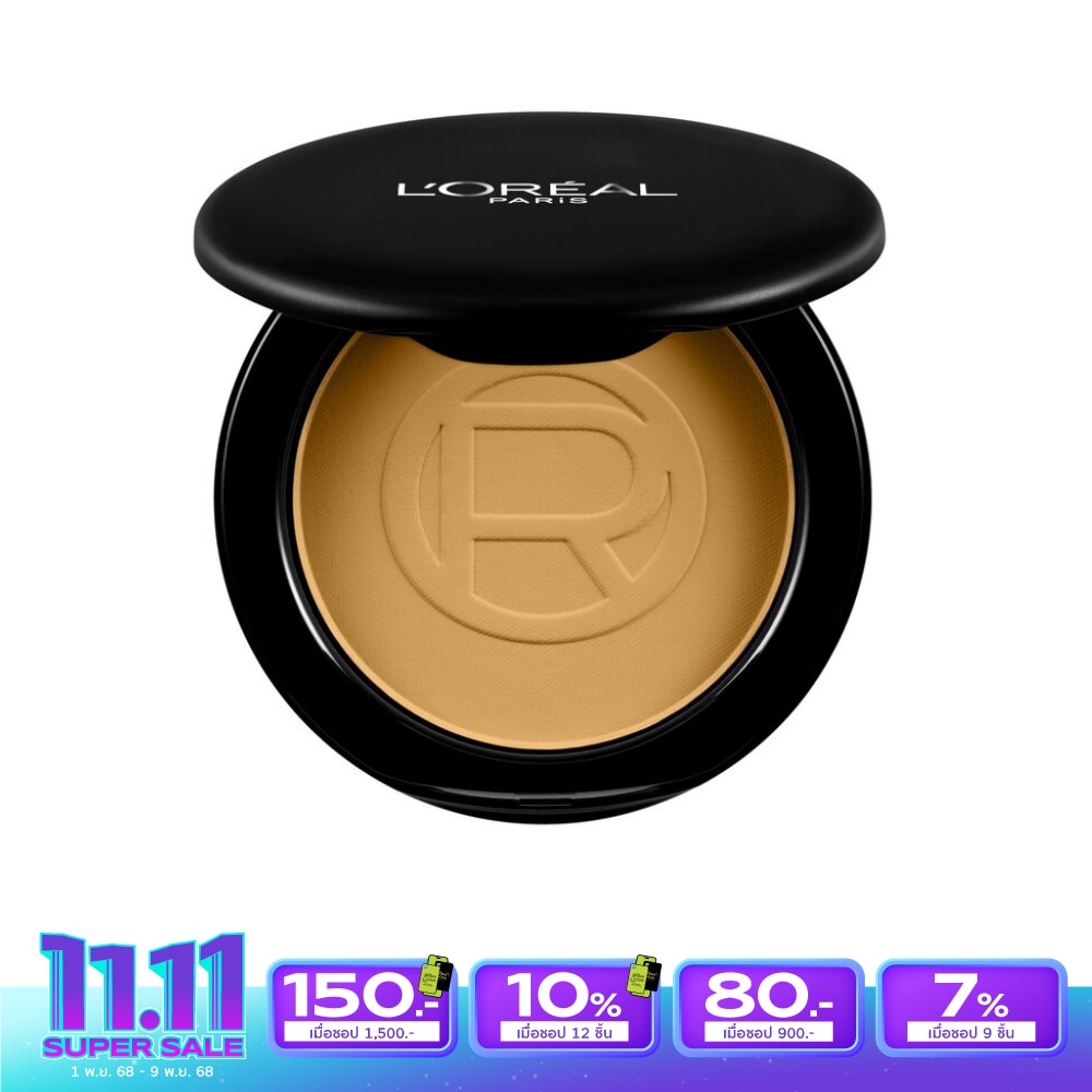 L'Oreal Makeup ลอรีอัล อินฟอลลิเบิล ออยล์ คิลเลอร์ ไฮ คัฟเวอร์เรจ พาวเดอร์ SPF32 PA+++ 6ก. 240 เนเชอ