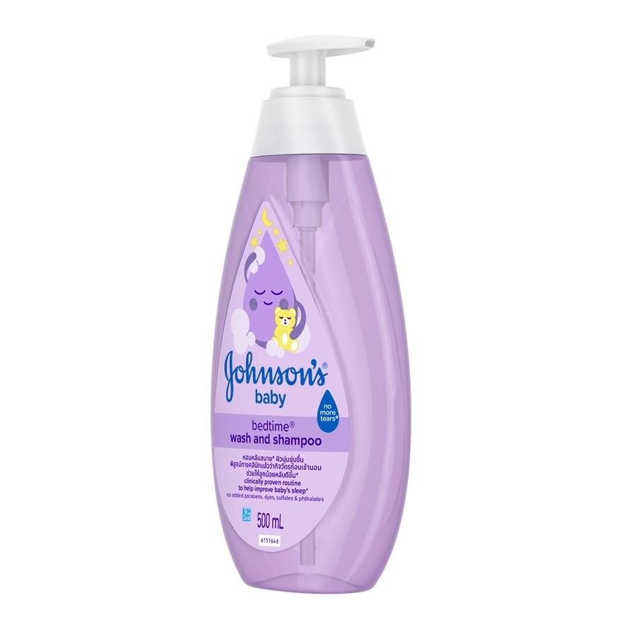 Johnson's Baby Bedtime Wash  Shampoo 500 Ml.