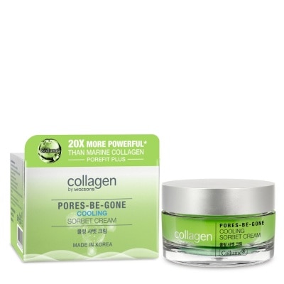 Collagen by Watsons คอลลาเจน บาย วัตสัน พอร์ส-บี-กอน คูลลิ่ง ซอร์เบท์ ครีม 50มล.