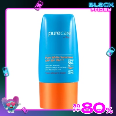 Pure Care Pure Care Bsc Pure White Sunscreen SPF50+ PA+++ 40ml.