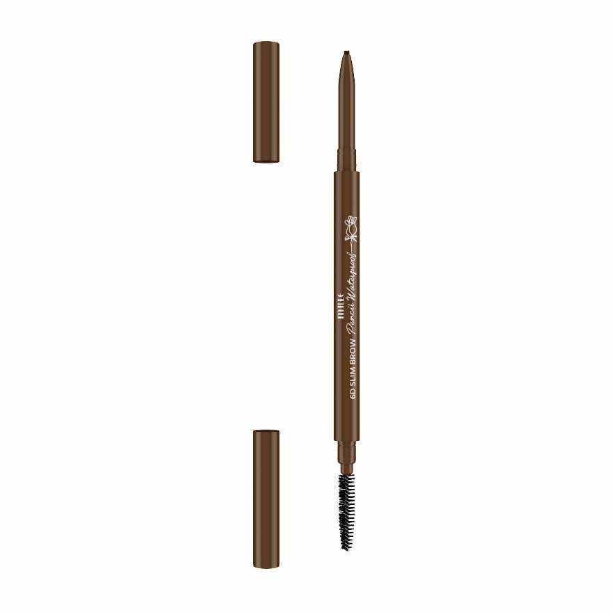 Mille 6D Slim Brow Pencil Waterproof 0.05g. 02 Dark Brown