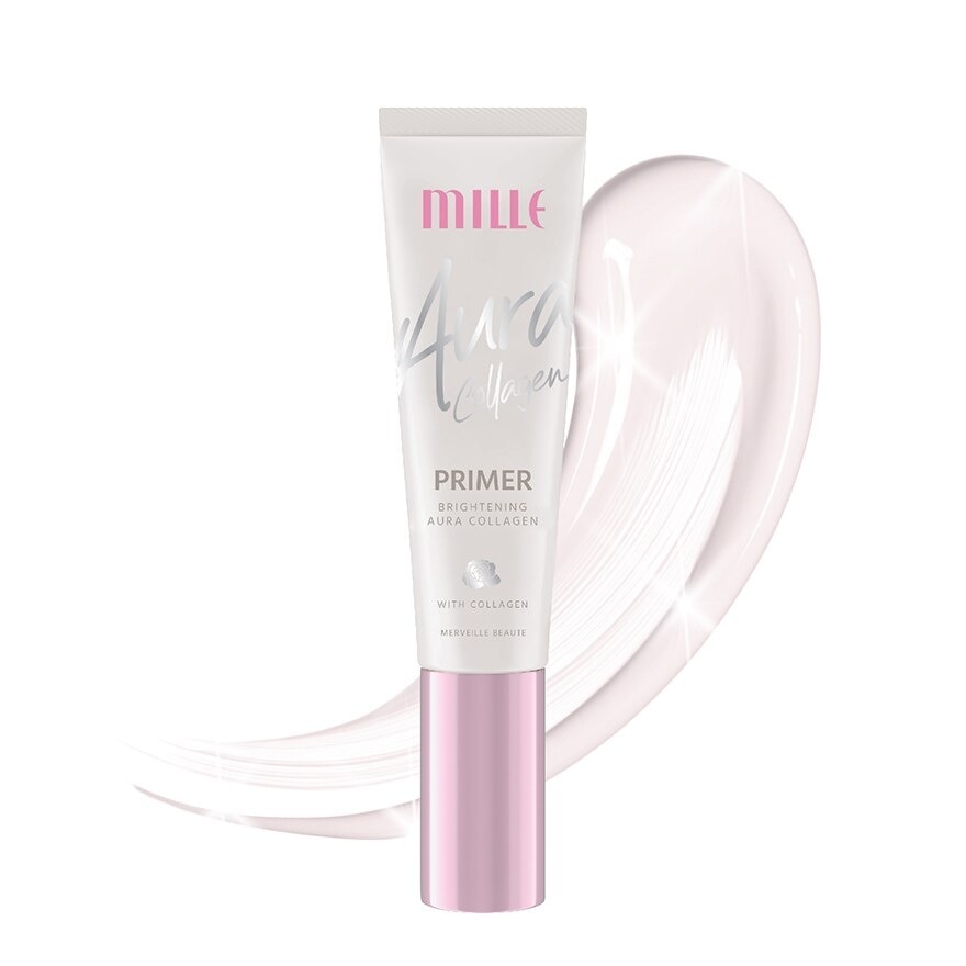 Mille Brightening Aura Collagen Primer SPF30 PA++ 39g.