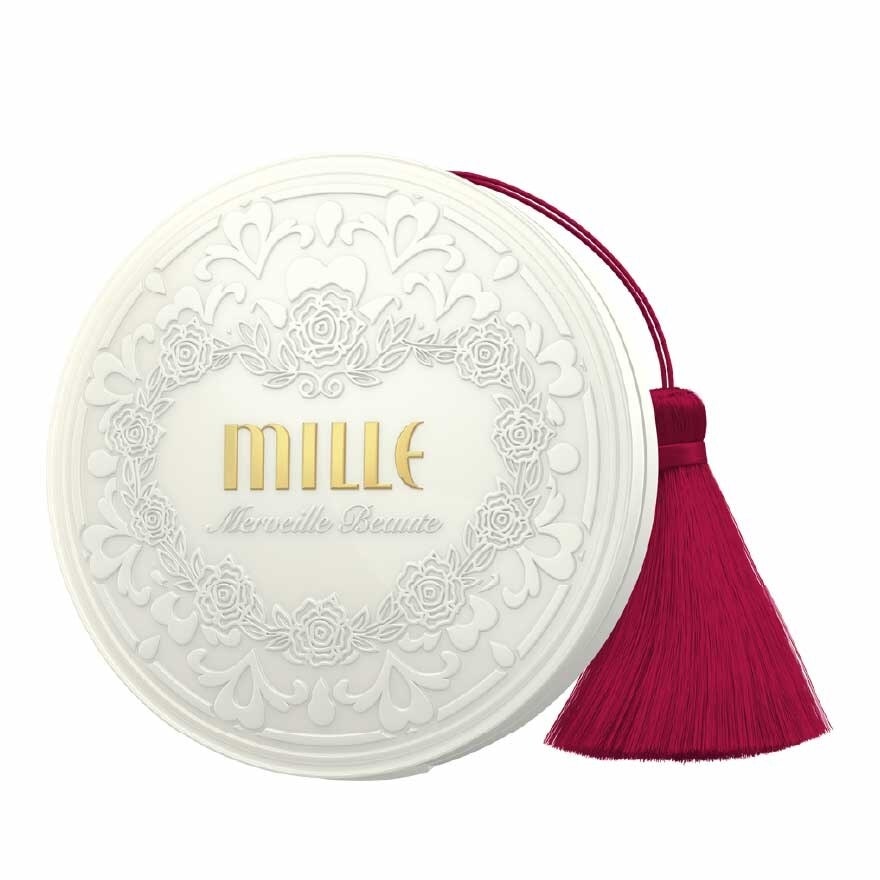 Mille Super Whitening Gold Rose Powder Pact SPF48 PA++ 11g. 02 Natural