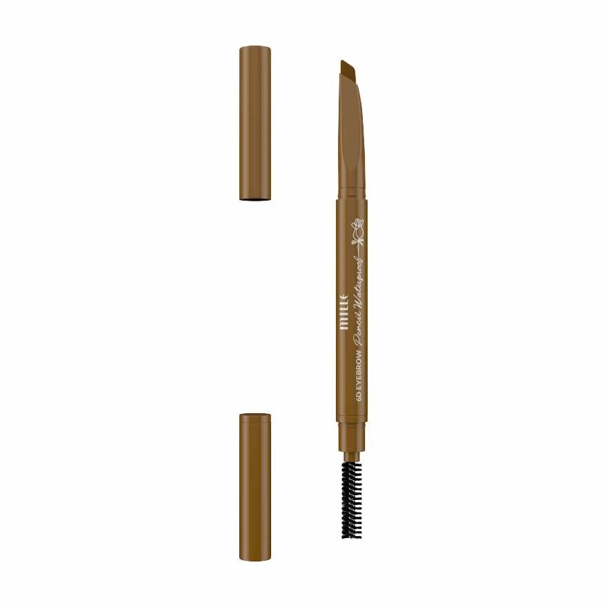 Mille 6D Eyebrow Pencil Waterproof 2g. 01 Light Brown