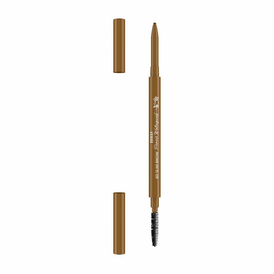 Mille 6D Slim Brow Pencil Waterproof 0.05g. 01 Light Brown