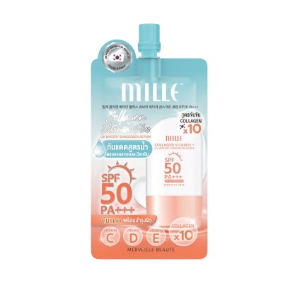 Mille มิลเล่ สเนล คอลลาเจน วอเทอรี ซันสกรีน SPF50 PA+++ 6ก.