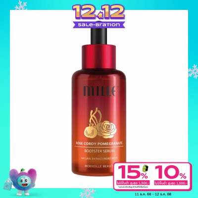 Mille มิลเล่ โรส คอร์ดี้ พอมเมอร์กาเนต บูสเตอร์ เซรั่ม 50มล.