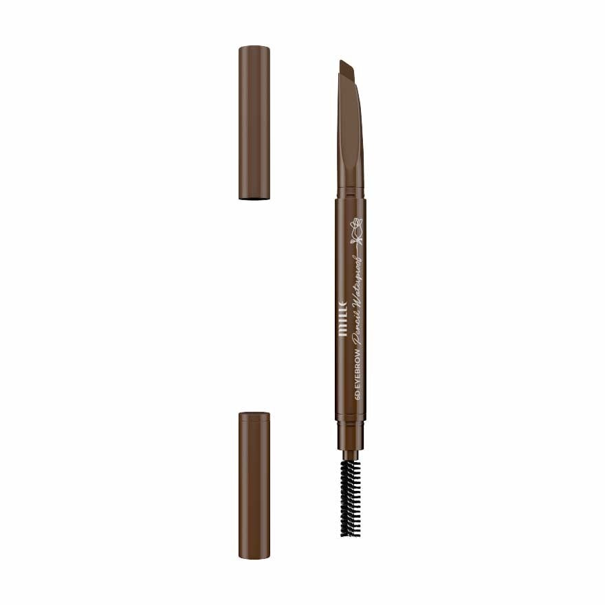 Mille 6D Eyebrow Pencil Waterproof 2g. 02 Dark Brown