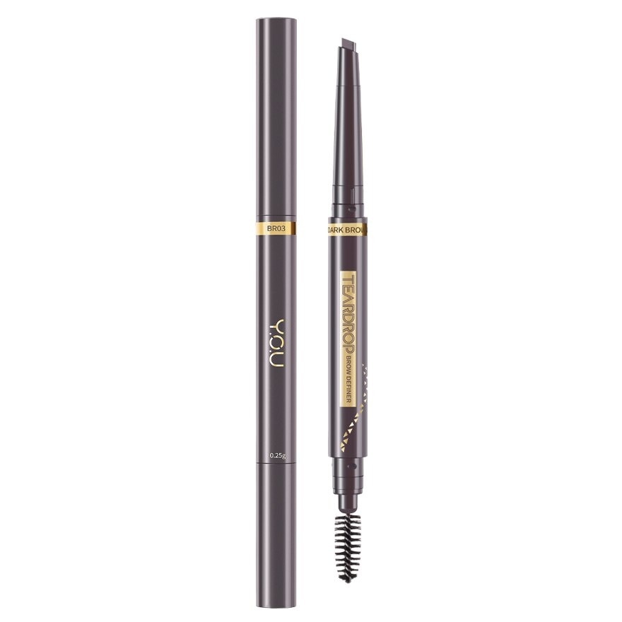 Y.O.U Teardrop Brow Definer 0.25g. 03 Ash Brown