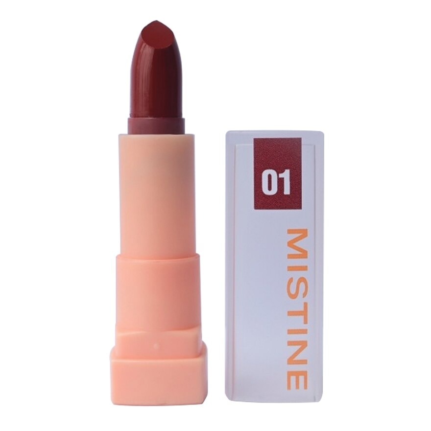 Mistine Pretty Me Semi Matte Mini Lipstick 1.55g. 01 Wine