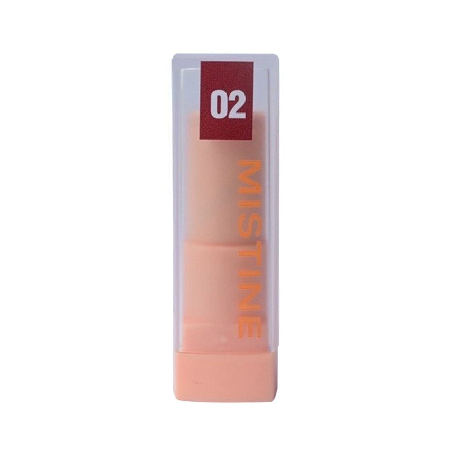 Mistine Pretty Me Semi Matte Mini Lipstick 1.55g. 02 Ruby