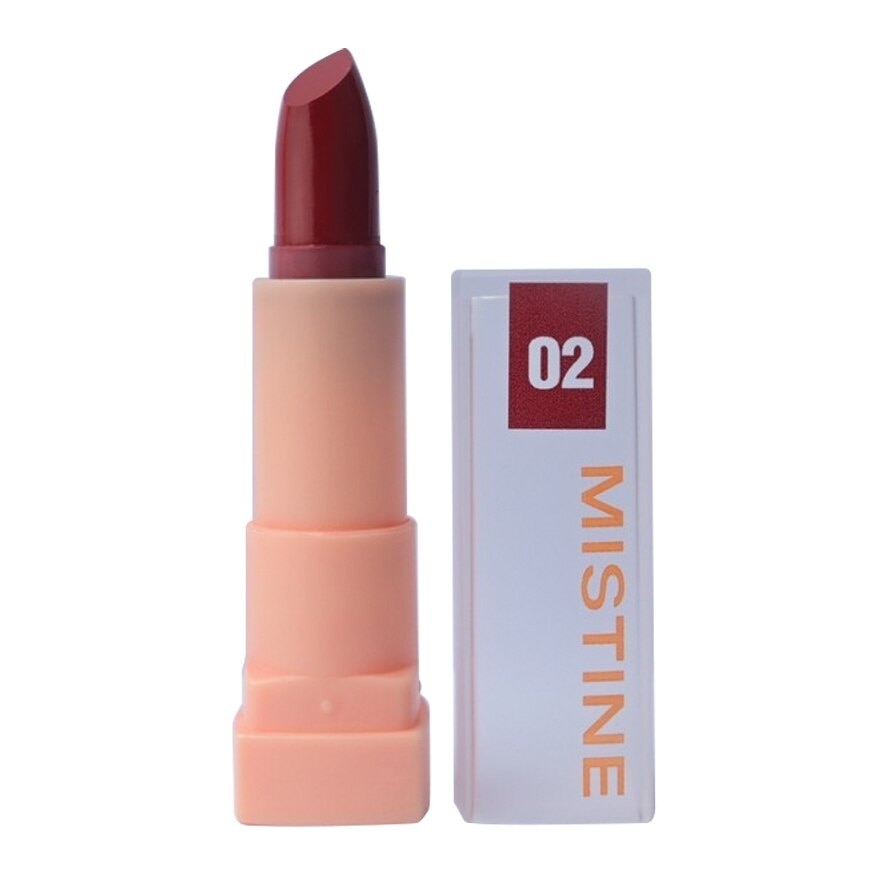 Mistine Pretty Me Semi Matte Mini Lipstick 1.55g. 02 Ruby