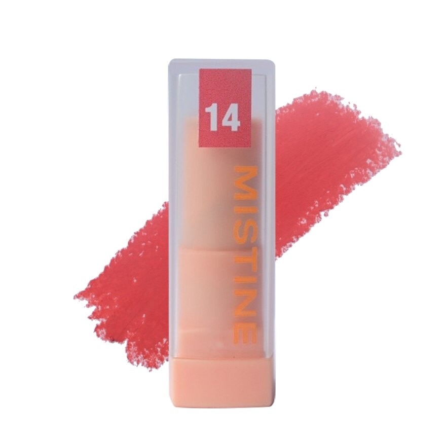 Mistine Pretty Me Semi Matte Mini Lipstick 1.55g. 14 Watermelon