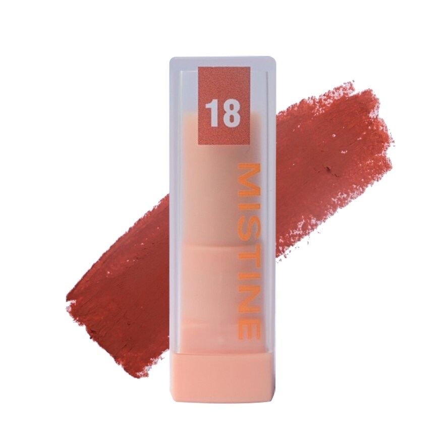 Mistine Pretty Me Semi Matte Mini Lipstick 1.55g. 18 Brownie