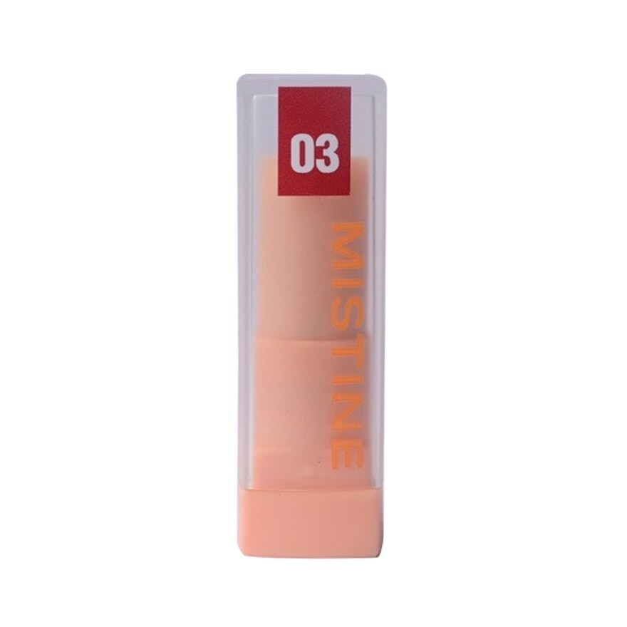 Mistine Pretty Me Semi Matte Mini Lipstick 1.55g. 03 Blood